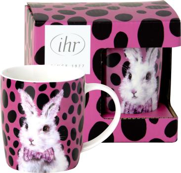 Bad Hair BUNNY Kaffeetasse, Porzellanbecher, IHR Ideal Home Range